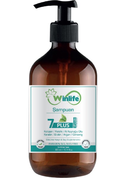7 Plus Şampuan 300 ml
