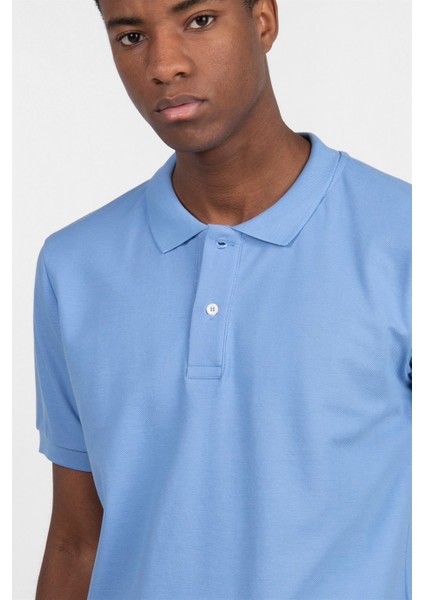 Slim-Fit-Plain-Pique-T-Shirt - Tudors10 modelleri