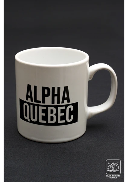 Askeri Alfabe Mug , Nato Alfabe Kupa (Aq)