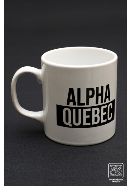 Askeri Alfabe Mug , Nato Alfabe Kupa (Aq)