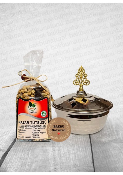 Gümüş Tütsü Tavası No:3 ve Nazar Tütsüsü