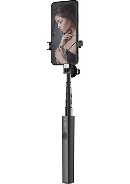P9 Gerilebilir Gizli Bluetooth Selfie Çubuğu (Yurt Dışından)