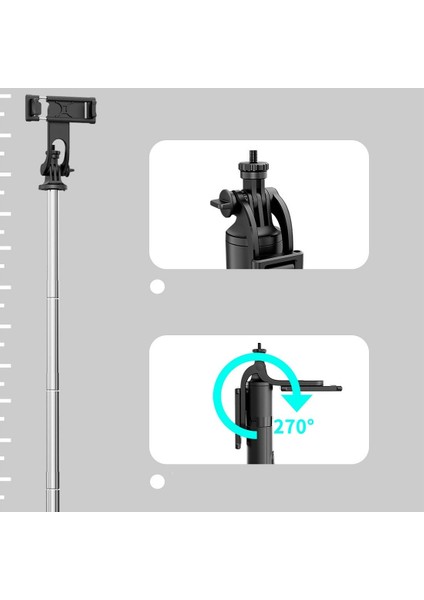 Selfie Çubuğu, Spesifikasyon: Q05 (Siyah) (Yurt Dışından)