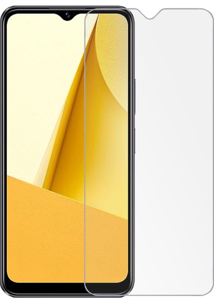 Vivo Y16 4g 2022 Tempered Glass Cam Ekran Koruyucu - AL3269