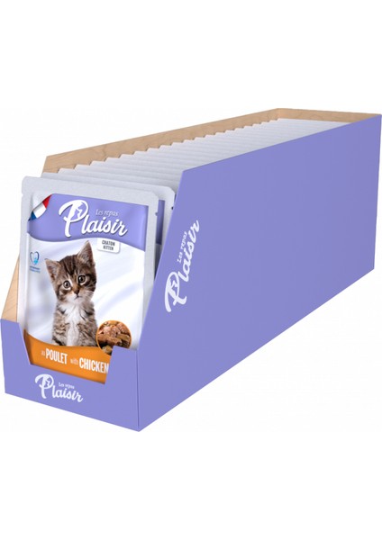 Plaısır Tavuklu Yavru Kedi Konservesi 100 Gr