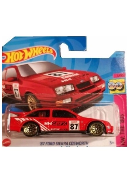 Hot Wheels 87 Ford Sierra Cosworth Red