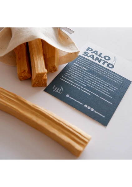 Kyphi Natural 40 Gram Palo Santo Ağaç Tütsü