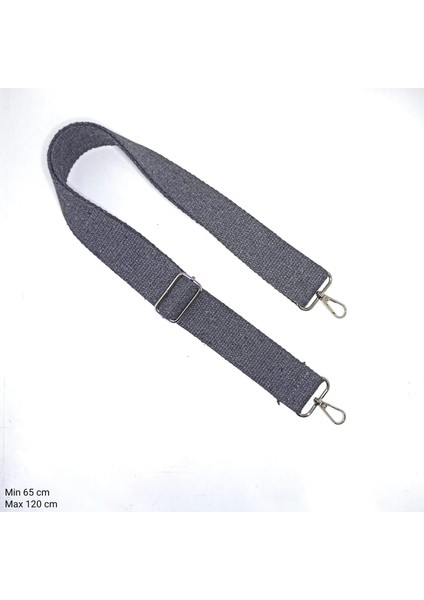 Inci Tuhafiye Vintage Kumaş Ayarlanabilir Çanta Sapı Kancalı (MIN:65CM & MAX:120CM)