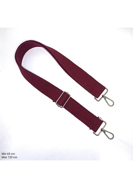 Inci Tuhafiye Vintage Kumaş Ayarlanabilir Çanta Sapı Kancalı (MIN:65CM & MAX:120CM)
