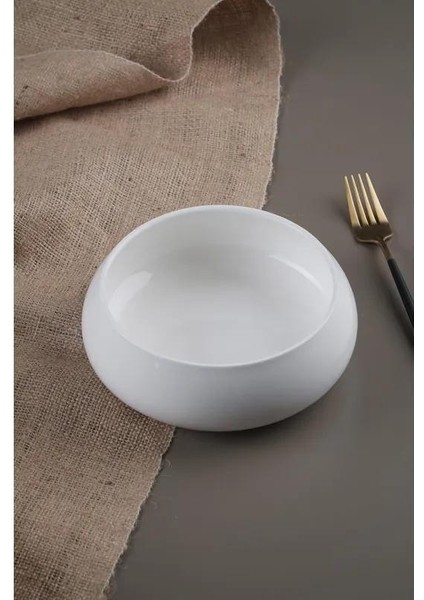 Bianco Perla Yuvarlak Kase - 18,2 cm MST361