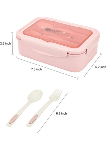 Meyveli Çocuk Öğle Yemeği Kabı - Pembe (Yurt Dışından) modelleri