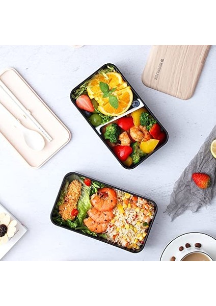 Japon Tarzı Çift Katmanlı Beslenme Çantası Siyah (Yurt Dışından) fiyatları