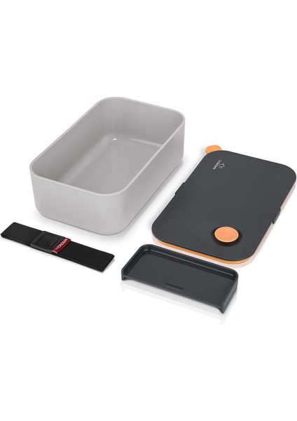 1000 ml Iki Bölmeli Beslenme Çantası Turuncu (Yurt Dışından) modelleri