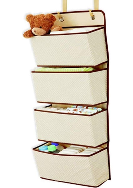 33X9X91CM Dokumasız Asma Çanta Bej (Yurt Dışından)