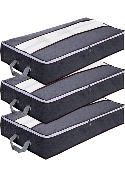 3x 100X50X15CM Saklama Kutuları Mavi (Yurt Dışından)