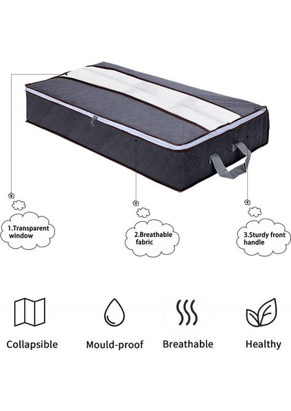 3x 100X50X15CM Saklama Kutuları Mavi (Yurt Dışından) fırsatları