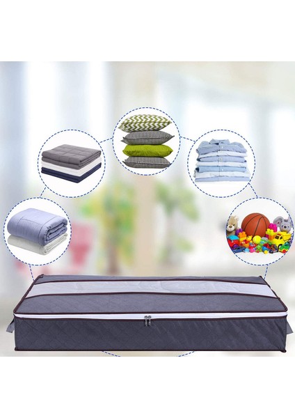 3x 100X50X15CM Saklama Kutuları Mavi (Yurt Dışından) indirimleri