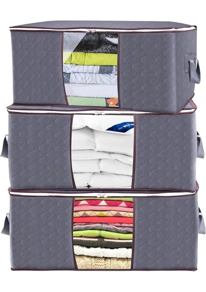 3 x 70X50X30CM Dokumasız Kutular (Yurt Dışından)