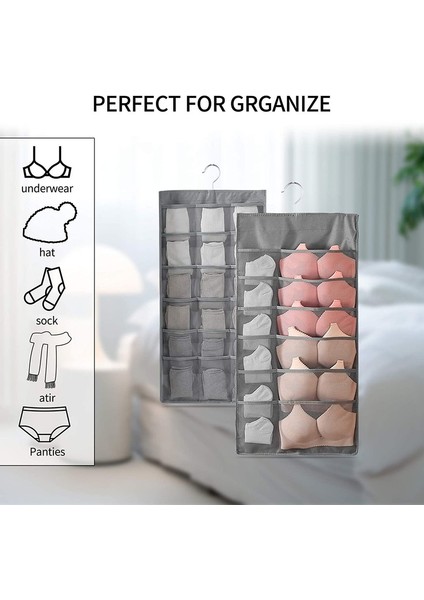 79X42,5CM Fitted Giysi Düzenleyici Gri (Yurt Dışından) indirimleri