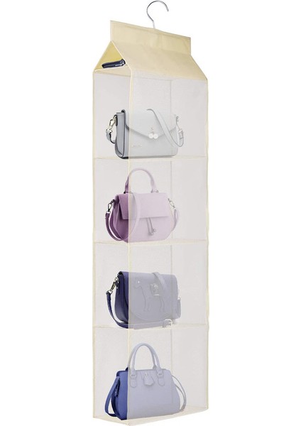 40X16X120CM Askılı Depolama Rafı Bej (Yurt Dışından)