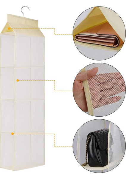 40X16X120CM Askılı Depolama Rafı Bej (Yurt Dışından) fırsatları