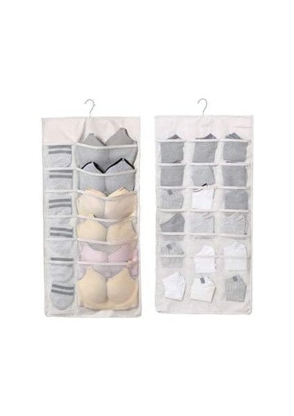 Çift Taraflı Dolap Düzenleyici Su Geçirmez Duvar (Yurt Dışından)