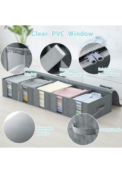 2x 97X33X15CM Saklama Torbası Gri (Yurt Dışından) modelleri