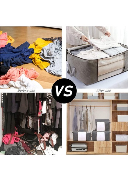 Yatağın Altında 4 x 60X40X35 cm Kasalar (Yurt Dışından) modelleri