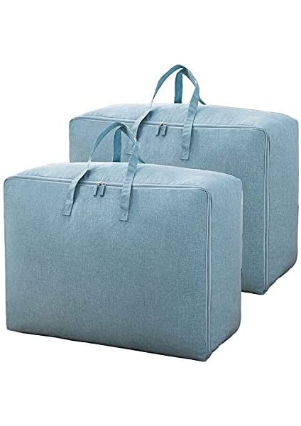 2x 60X50X28CM Saklama Torbası Mavi (Yurt Dışından)