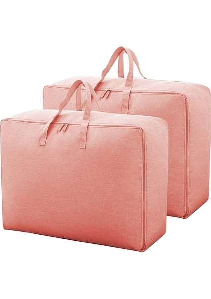 2x 70X50X30 cm Saklama Torbası Pembe (Yurt Dışından)
