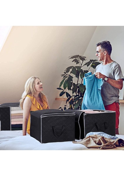 3x 60X36X42CM Saklama Torbaları Siyah (Yurt Dışından) indirimleri
