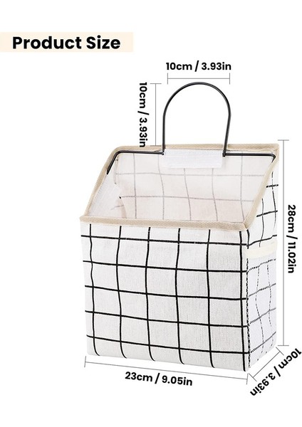 2 Asılı Kumaş Çanta Siyah + Beyaz (Yurt Dışından) fiyatları