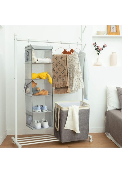 30X30X108CM Katlanır Raf Askısı Gri (Yurt Dışından) fiyatları