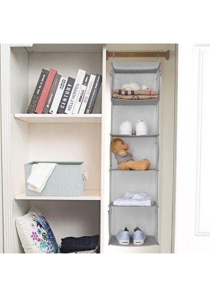 30X30X108CM Katlanır Raf Askısı Gri (Yurt Dışından) fırsatları