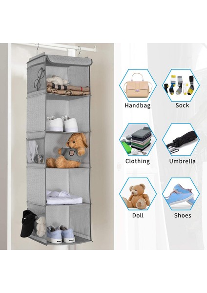 30X30X108CM Katlanır Raf Askısı Gri (Yurt Dışından) indirimleri