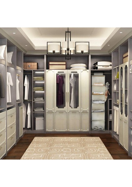 29,7X30X120CM Çok Katmanlı Saklama Çantası Bej (Yurt Dışından) modelleri