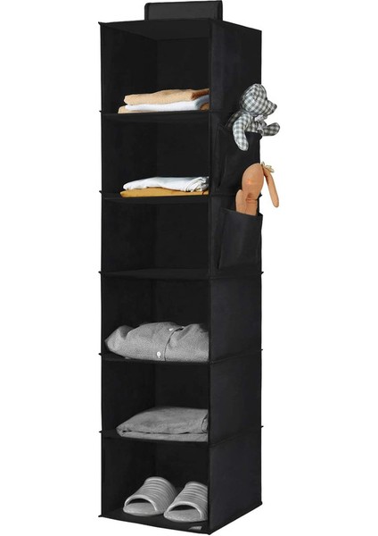 29,7X30X120CM Çok Katmanlı Organizatör Çantası Siyah (Yurt Dışından)