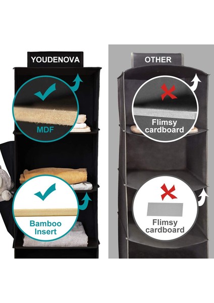 29,7X30X120CM Çok Katmanlı Organizatör Çantası Siyah (Yurt Dışından) fiyatları