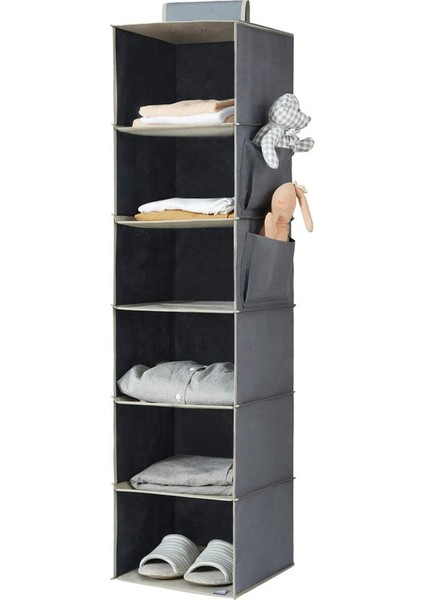 29,7X30X120CM Çok Katmanlı Düzenleyici Gri (Yurt Dışından)