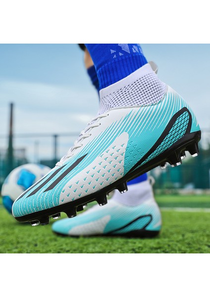 Erkek Spor Futbol Ayakkabısı Krampon - Beyaz (Yurt Dışından) modelleri