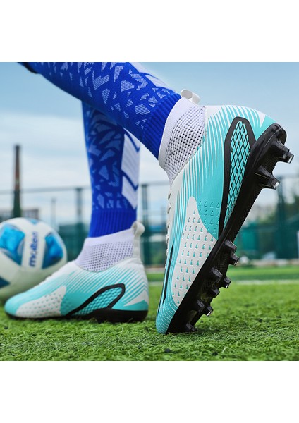 Erkek Spor Futbol Ayakkabısı Krampon - Beyaz (Yurt Dışından) indirimleri