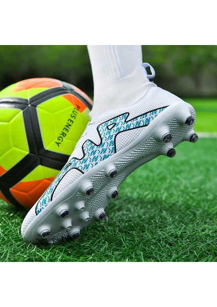 Erkek Spor Futbol Ayakkabısı Krampon - Beyaz (Yurt Dışından) modelleri