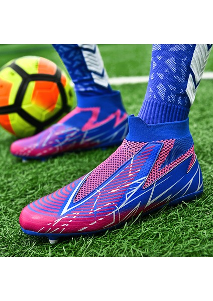 Erkek Spor Futbol Ayakkabısı Krampon - Mavi (Yurt Dışından) modelleri