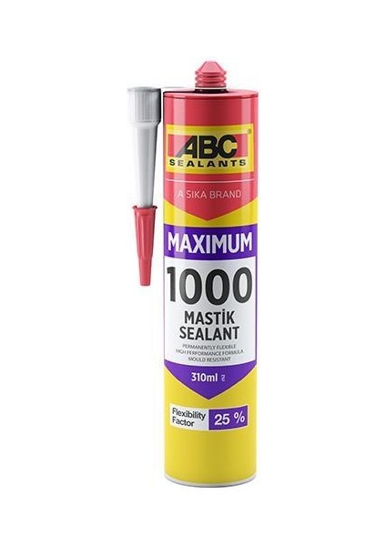 Abc Sealants Maksimum 1000 Antrasit 3 Adet Mastik 310 ml SS800-39