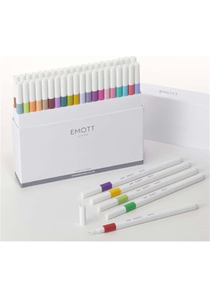 Uni Emott Fineliner 40'lı Karışık Set