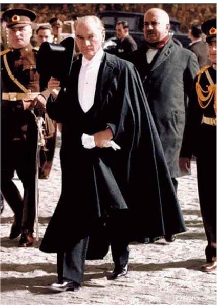 Atatürk Selam Verirken PixArt Sanat Elmas Mozaik Diamond Türkiye 40*60