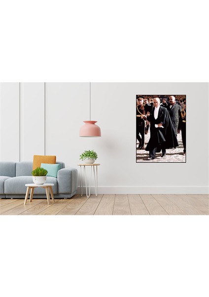 Atatürk Selam Verirken PixArt Sanat Elmas Mozaik Diamond Türkiye 40*60