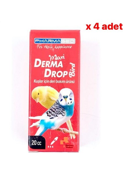 Maxi Derma Kuş Deri Bakım 4lü Set