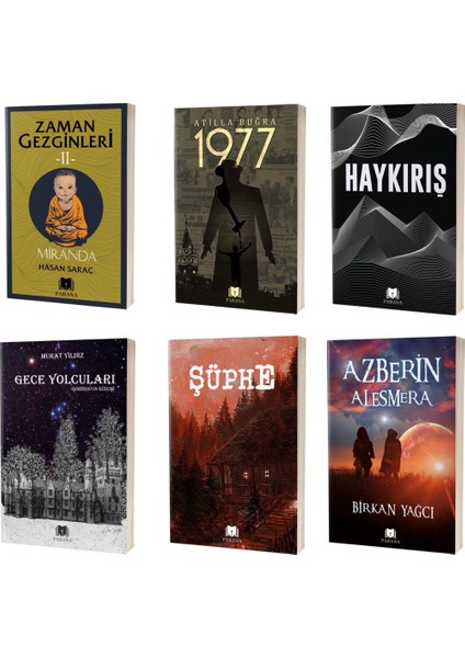 Polisiye Roman Seti | 6 Kitap Takım