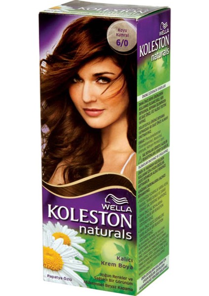 Koleston Naturals Boya 6/0 Koyu Kumral